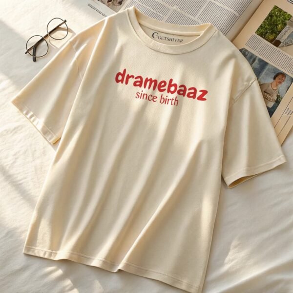 Dramebaz Unisex Dropshoulder Tshirt