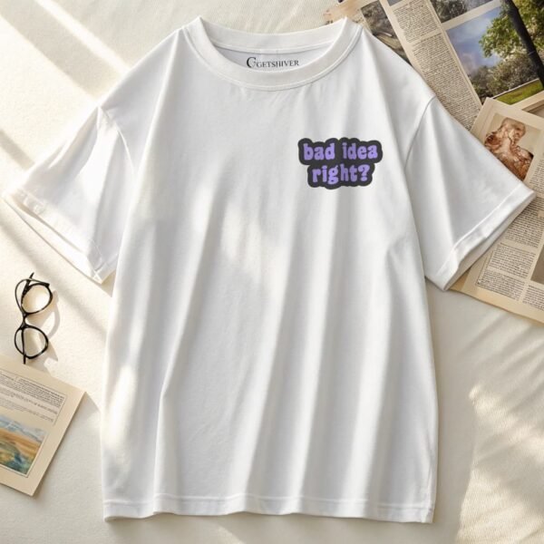 Bad Idea Unisex Dropshoulder Tshirt