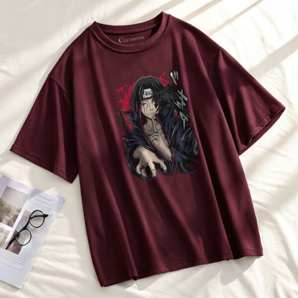 Moonlit Genjutsu Unisex Dropshoulder Tshirt