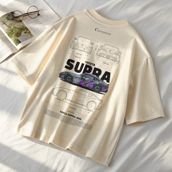 Supra A90 Joker Wrap Series Unisex Dropshoulder Tshirt